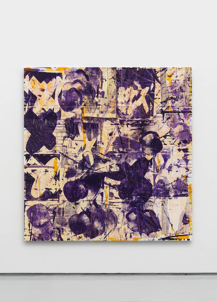 contemporary art - abstract - medical art - purple