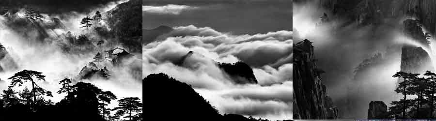 famous modern chinese photographers - 3 highlight pictures from Wang Wusheng