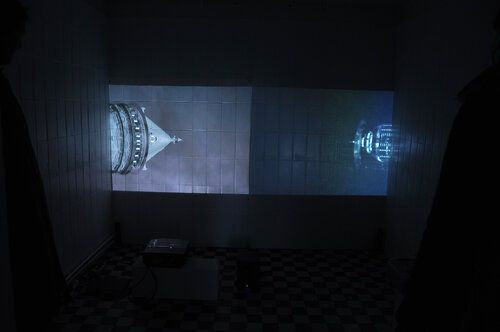 night scene - video work - cities - towers