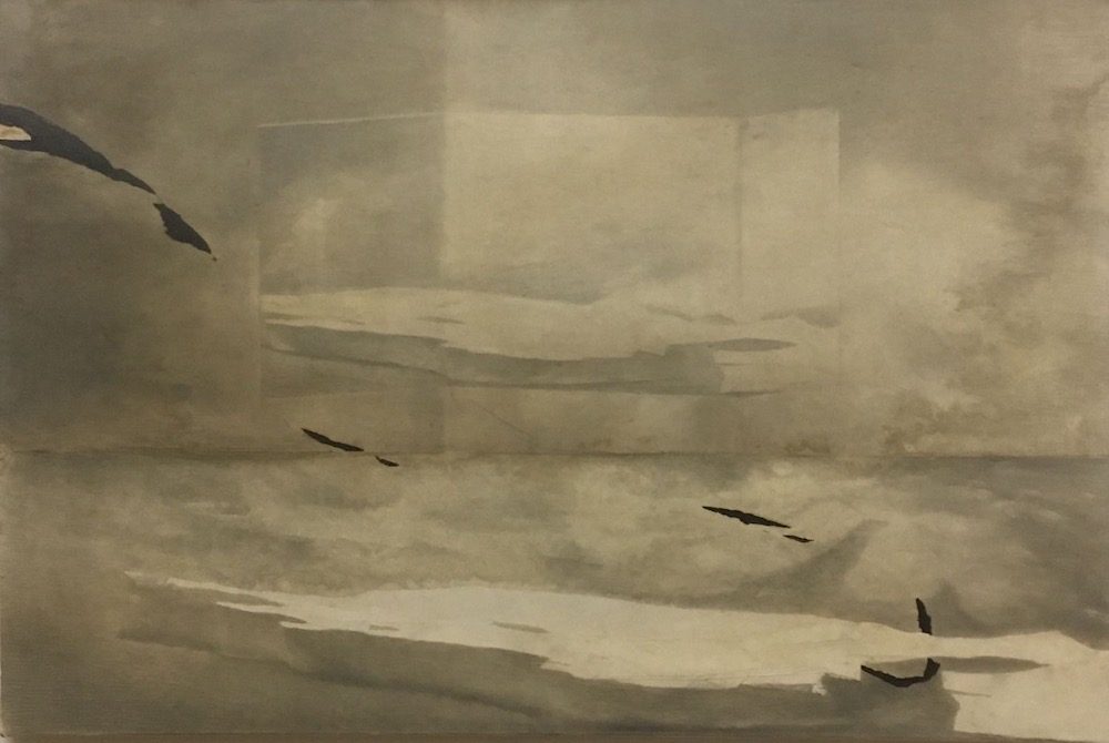 paper landscape collage