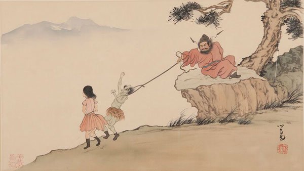 Puru guo hua painting