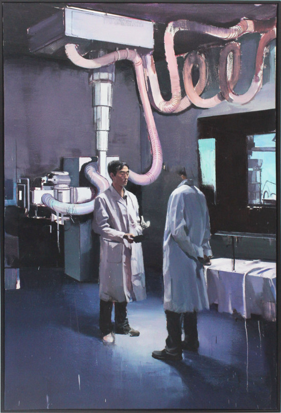 hospital painting - hospital equipment - pipes - painting