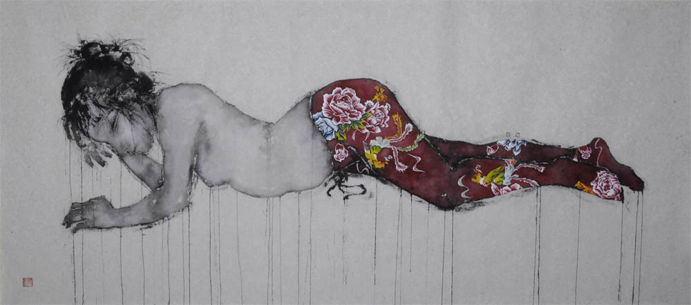 Wang Yawei Chinese ink art painting